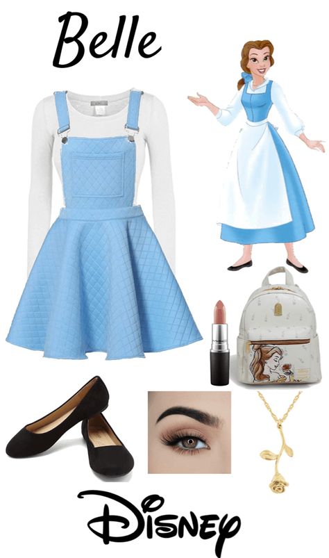 Halloween Costume Ideas Harry Potter, Mrs Potts Inspired Outfit, Disney Closet Cosplay, Disney Bending Outfits, Disney Outfits Dresses, Disney Inspired Dresses Casual, Simple Disneybound Outfits, Cute Disneybound Outfits, Disney Princess Outfit Ideas For Women