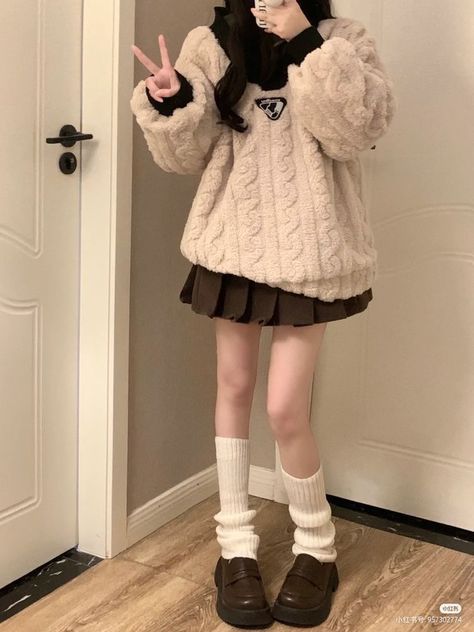 Kawaii Fall Outfits, Comfy Korean Outfits, Mode Kawaii, Japanese Outfits, Alternative Outfits, Really Cute Outfits, Kawaii Clothes, Character Outfits, Korean Outfits