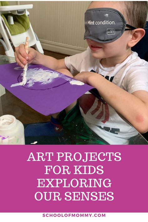 Montessori, Science Senses Activities, 5 Senses Preschool Art Projects, 5 Senses Arts And Crafts, Five Senses Preschool Art, Five Senses Experiments For Kids, Senses Stem Activities, Sight Sensory Activities, Five Senses Art And Craft For Preschool