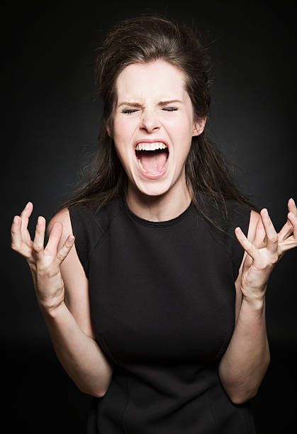 Screaming Drawing, Screaming Girl, Hands On Face, People Screaming, Angry Women, Angry Girl, Human Reference, Face Reference, Free Stock Photos Image