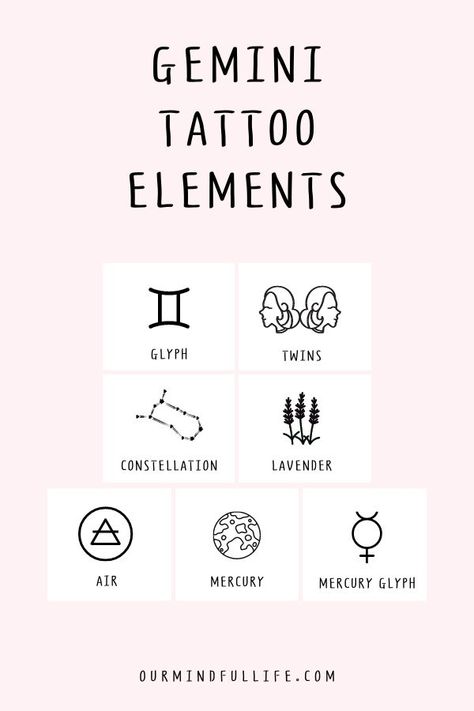 Gemini Element Sign, Pieces And Gemini Tattoo, Zodiac Signs Gemini Tattoo, Gemini Moon Sign Tattoo, Zodiac Tattoo Ideas Gemini, Tattoo Ideas Astrology Gemini, Zodiac Signs Tattoos Gemini, Gemini Spiritual Tattoo, Hand Tattoos Gemini