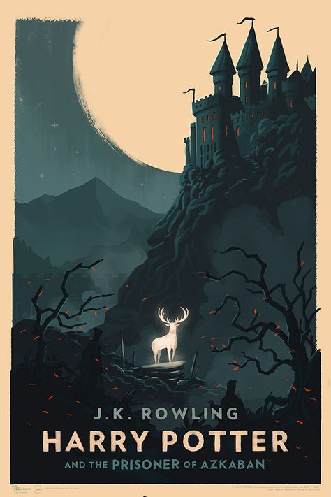 Olly Moss, the artist behind the stunning indie game 'Firewatch' has released new posters to coincide with the e-book release of the Harry Potter series. Harry Potter Audio Books, Poster Harry Potter, Kort Pixie, Olly Moss, Prince Poster, Harry Potter Book Covers, معرض فني, Wallpaper Harry Potter, Art Harry Potter