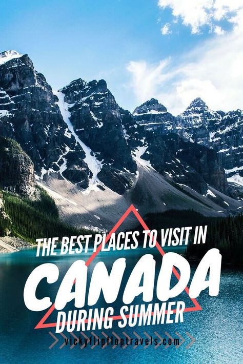 #discoverbooktravel Where to travel in Canada in the summer  #canadatravel #canada Canada Destinations, Canada In Summer, Canada Places, Travel In Canada, Places To Visit In Canada, Summer Canada, Canada Summer, Canada Vacation, Canada Travel Guide