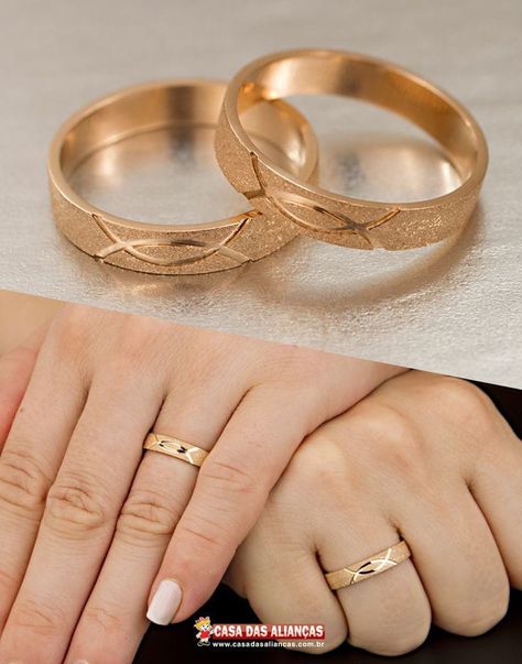 Couple Rings In Gold, Wedding Ring Designs Couple Gold, Gold Couple Ring Designs, Engagement Bands Couple, Wedding Ring Designs Couple Simple, Gold Ring Design For Couple, Engagement Gold Rings For Couples, Engagement Rings Couple Engagement Rings Couple Gold, Ring Designs Couple