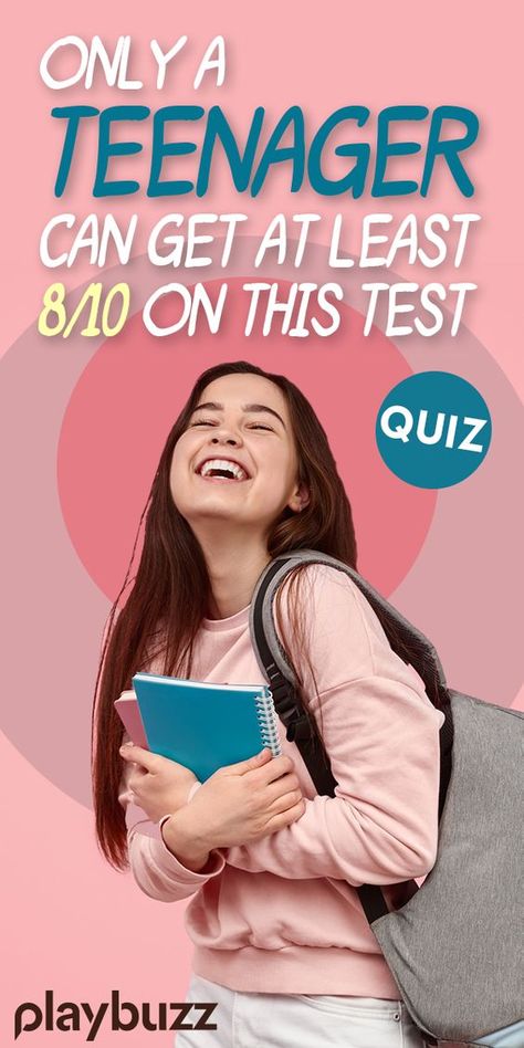 Only A Teenager Can Get At Least 8/10 On This Test | #quiz #quizzes #buzzfeed #questionsandanswers #questions #trivia #quizzesforfun #iq #iqtest #brain #intelligence Quizes For Teens, Crush Quiz, School Personality, Intelligence Quizzes, Quizzes For Teenagers, Iq Quiz, Quiz For Kids, Girl Test, Science Trivia