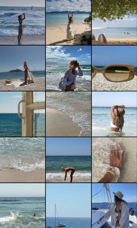 Coastal Instagram Feed, Beach Ig Feed, Improve Instagram Feed, White Feed Instagram, Instagram Feed Organizer, Beach Fotos, Our Last Summer, Instagram Feed Goals, Instagram Feed Tips