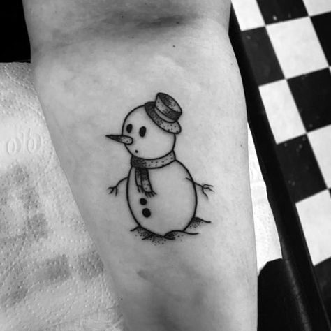 Patchwork, Snowman Tattoo, Traditional Tattoo Man, Grandma Tattoos, Punk Tattoo, Small Snowman, Alien Artwork, Christmas Tattoo, Christmas Patchwork