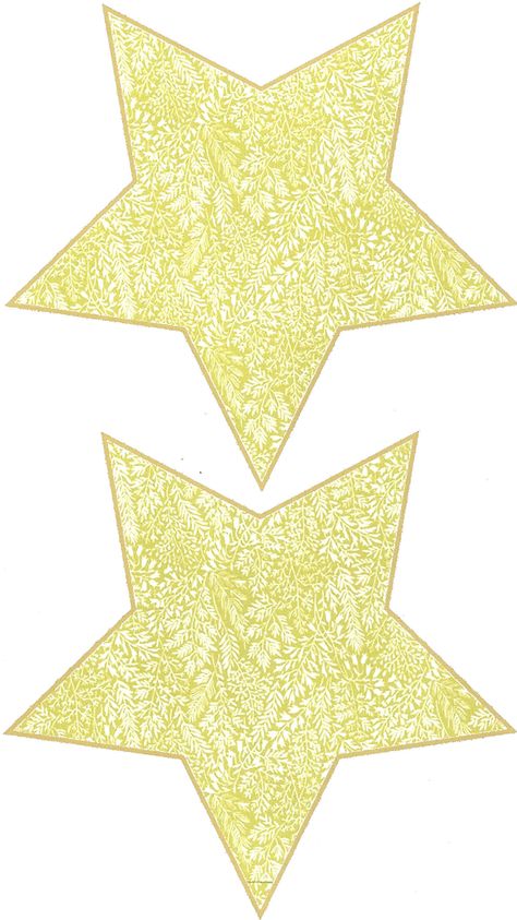 Free printable patterns for making a 3D Shabby Chic 5 Point Christmas Star  Ornament, from your own printer using regular paper, see this board for lots of free designs, instructions and a template. EASY!! DIY!! Christmas Star Template, Christmas Star Pattern, Star Template Printable, Free Printable Patterns, Star Template, Star Paper, Paper Ornaments, 3d Christmas, Star Ornament