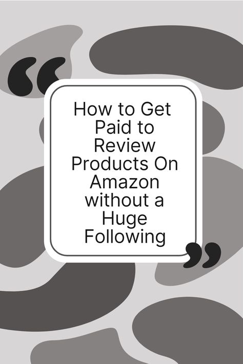 In this blog post, you will learn how to get paid to review products you own for Amazon on-site commissions. This is a part of the Amazon Influencer Program, but you don't need a lot of followers to do this. You can get into the Amazon Influencer Program with less than 50 followers like I did! Then you upload review videos of products sold on Amazon to get placement on products so you can earn commissions. Click to find out how! Amazon Product Review, How To Become An Amazon Reviewer, How To Get Paid To Do Amazon Reviews, How To Earn Commission On Amazon, Make Money From Amazon, How To Become A Product Tester For Amazon, How To Become An Amazon Product Reviewer, How To Be An Amazon Influencer, Amazon Vine Program