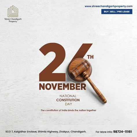 Let’s all together raise a generation that sees the importance of upholding the Indian constitution as we celebrate Constitution Day. Infoline: 98724-11161 SCO 7, Kalgidhar Enclave, Zirakpur Kalka Highway, Shree Chandigarh Property . . www.shreechandigarhproperty.com . . . . . . . . . . #shreechandigarhproperty #NationalConstitutionDay #IndianConstitutionDay Social Media, Chandigarh, Indian Constitution Day, Scary Drawings, Indian Constitution, Lionel Messi Wallpapers, Constitution Day, Social Media Design Inspiration, Social Media Design