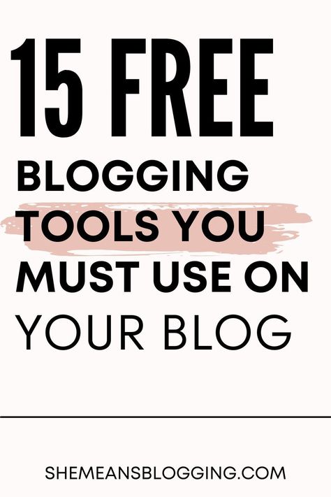 Free blogging tools for all bloggers! Click to find out best blogging tools that are almost free to use. Blog Hosting Sites, Blog Writing Tips, Start Blogging, Blogging Resources, Business Courses, Blogger Tips, Blogging Advice, Blog Tools, Budgeting Money