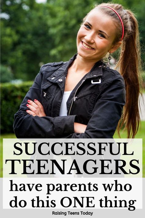 Heads up, parents, you have more influence in your teen's success than you realize! Here's the ONE thing that parents of successful teens do! #parenting #parentingteenagers #teenagers #parentinglife Teen Parenting, Parenting Teenagers Quotes, Parenting Teen Girl, Teenage Drama, Positive Parenting Solutions, Parenting Girls, Summer Fun For Kids, Intentional Parenting, Parenting Teenagers