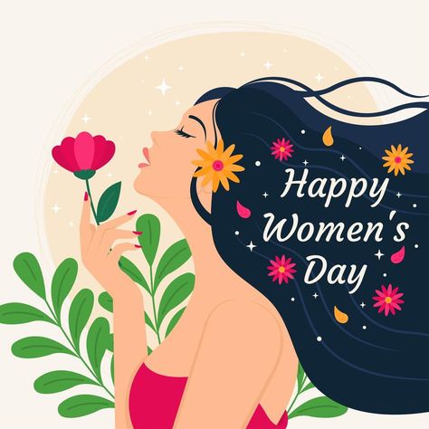 Happy Women's Day Card, Happy Womens Day Quotes, International Womens Day Poster, Cake And Flowers, Women's Day Cards, Woman Day, Happy Woman's Day, Womens Month, Happy Woman Day