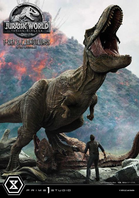 T-rex Art, Jurassic World T Rex, Blue Jurassic World, Jurassic Park Poster, Jurassic World 2, Jurassic World 2015, Dino Park, Prime 1 Studio, Fallen Kingdom