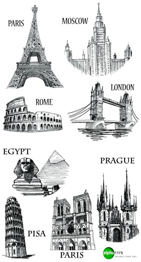 Tell us about your favorite tourist destination. City Sketches, Architecture Drawing Sketchbooks, Architecture Drawing Plan, Pen Art Drawings, Architecture Sketchbook, Architecture Design Sketch, Architecture Design Drawing, City Drawing, Architecture Concept Drawings