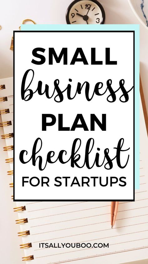 small business plan checklist for startups with a notepad and pen Checklist To Start A Business, Business Proposal For Small Business, Starting A Small Business From Home Checklist, Everything You Need To Start A Small Business, Buying A Business Checklist, Small Business Startup Checklist, Marketing Plan For Small Business, Starting An Online Business Checklist, Business Planning Checklist