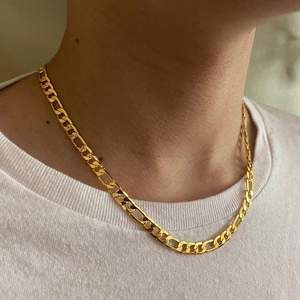 Man Gold Bracelet Design, Men's Necklace Gold, Mens Gold Chain Necklace, Gold Necklace For Men, Real Gold Chains, Thick Chain Necklace, Mens Gold Bracelets, Gold Chain Choker, Mens Gold Jewelry