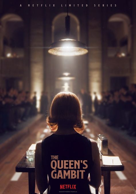 THE QUEEN'S GAMBIT (2020) poster by Federico Mauro The Queen’s Gambit Poster, Queen Gambit Poster, The Queens Gambit Posters, The Queen’s Gambit, The Queens Gambit Poster, Queens Gambit Poster, The Queen's Gambit Poster, The Queens Gambit, Queens Gambit