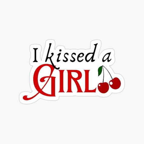 Get my art printed on awesome products. Support me at Redbubble #RBandME: https://www.redbubble.com/i/sticker/OT-OPERACION-TRIUNFO-2023-CHIARA-VIOLETA-I-KISSED-A-GIRL-by-crispis29/160735559.JCQM3?asc=u I Kissed A Girl, Girl Sticker, Girl Stickers, Pretty Quotes, A Girl, Vinyl Decal Stickers, Awesome Products, Vinyl Decal, Kiss