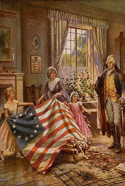 Educate your residents about BETSY ROSS First American Flag, Patriotic Images, Patriotic Pictures, Constitution Day, Learn History, Betsy Ross, American Freedom, Historical Period, The First Americans