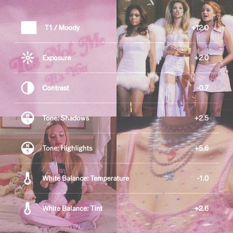 Vsco Pink Aesthetics, Vsco Y2k Filter, Vsco Coquette Filter, Coquette Vsco Filter, Pink Instagram Filter, Vsco Pink Filter, 2000s Instagram Feed, Y2k Vsco Filter, Pink Filter Aesthetic