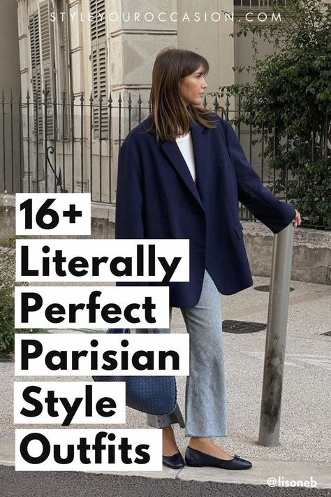 Stylish Outfits For Spring, Paris Outfits Spring, Parisian Style Winter, French Style Parisian Chic, Parisian Chic Outfits, Style Parisian Chic, Paris Outfit Ideas, French Style Clothing, French Outfits