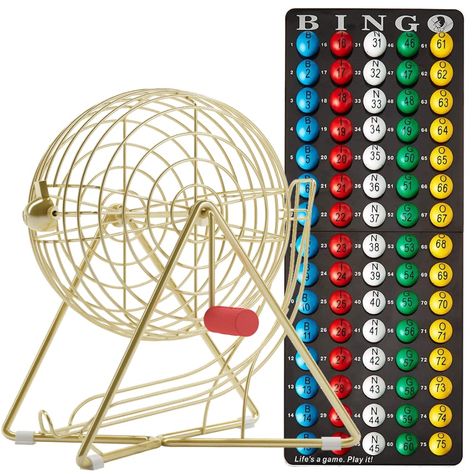 Bingo Machine, Outdoor Lawn Games, Bingo Cage, Bingo Balls, Bingo Chips, Bingo Set, Master Board, Carnival Prizes, Toss Game