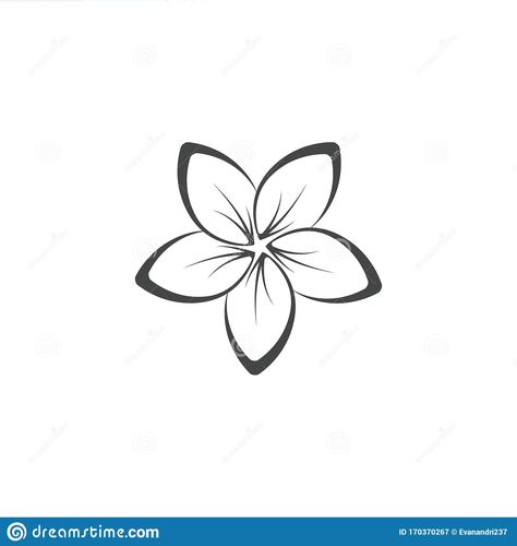 Plumeria Tattoo Small, Hawaii Flower Tattoos, Flores Plumeria, Plumeria Flower Tattoos, Frangipani Tattoo, Flower Tattoo Stencils, Plumeria Tattoo, Hawaiian Flower Tattoos, Flor Tattoo