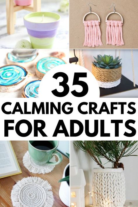 Easy Crafts To Sell, Craft Projects For Adults, Arts And Crafts For Adults, Diy Crafts For Adults, Cadeau Diy, Crafts For Seniors, Dyi Crafts, Crafts Workshop, Craft Classes