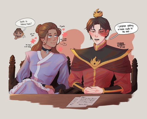 #zuko #avatarthelastairbender #avatar #katara #zutara #love Avatar Katara, Zuko And Katara, Avatar Zuko, Avatar The Last Airbender Funny, Avatar Funny, The Last Avatar, Avatar Cartoon, Avatar Series, Animation Art Sketches