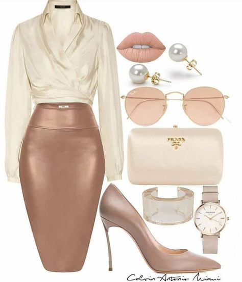 Dressy Outfits, Business Clothes, Mode Glamour, Mode Casual, Classy Casual Outfits, Modieuze Outfits, Elegantes Outfit, Classy Casual, Complete Outfits