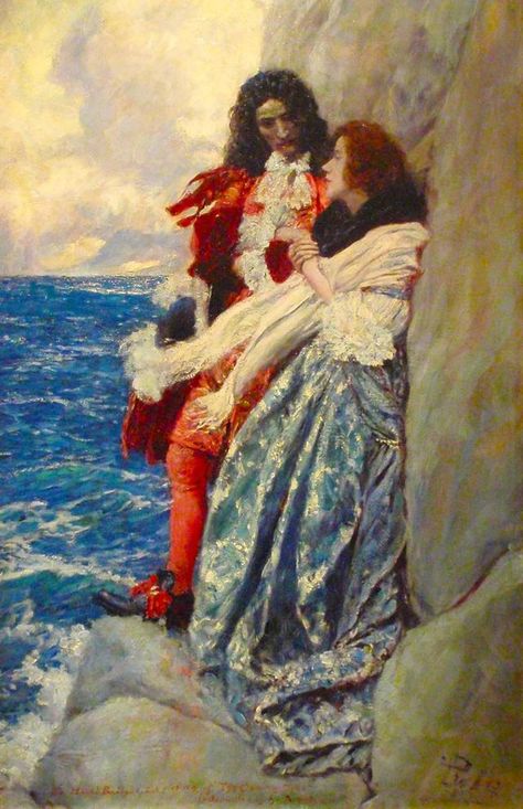 Howard Pyle | Golden Age Illustrator Robin Hobb, Golden Age Of Piracy, Howard Pyle, Red Ginger, S Pictures, Frederic Remington, American Illustration, Robert Louis Stevenson, Traditional Paintings