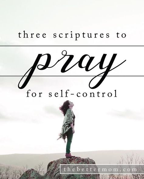 3 Scriptures to Pray for Self Control Healthy Relationships, Scriptures To Pray, Love For Him, Better Mom, Divorce Papers, I Wish I Knew, Self Control, Love Languages, I Win