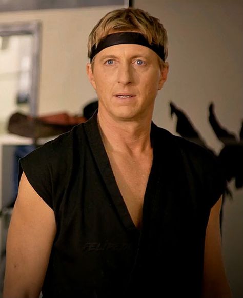 Cobra Kai Characters, Johnny Lawrence Cobra Kai, Billy Zabka, Jacob Bertrand, Johnny Lawrence, William Zabka, Miguel Diaz, Cobra Kai Dojo, Karate Kid Cobra Kai