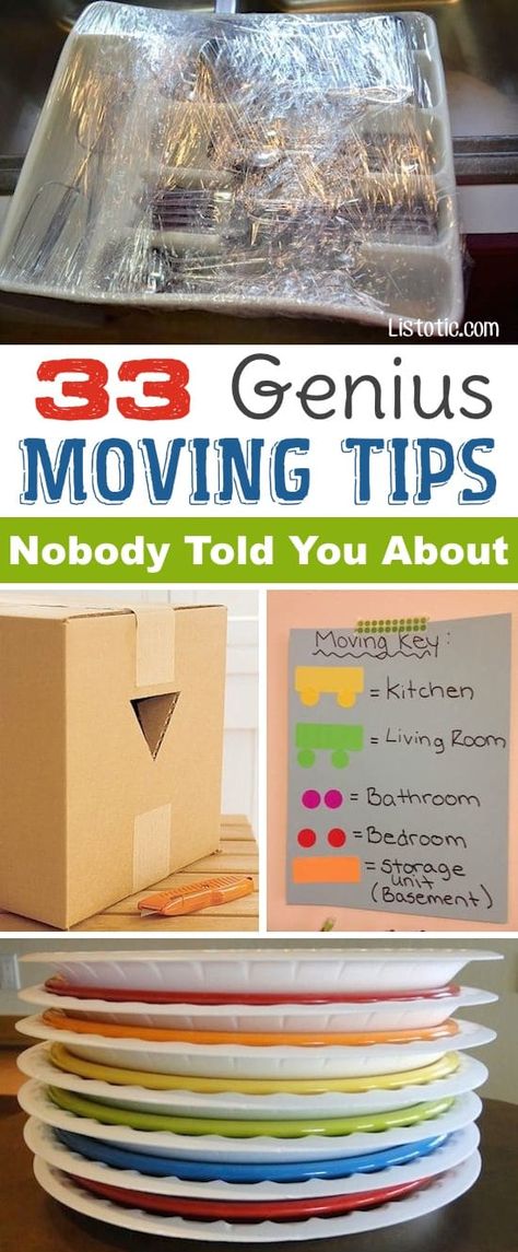 Moving Hacks Packing, Nyttige Tips, Moving Help, Architecture Renovation, Moving Checklist, Packing To Move, Moving Packing, Moving Long Distance, Organisation Hacks