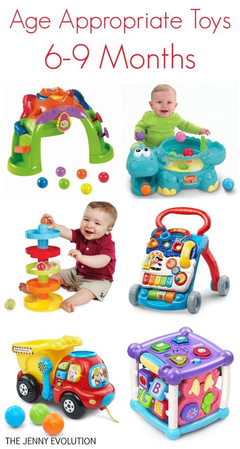 Infant Learning Toys 6-9 months - Age Appropriate Developmental Toys for your Baby :) Montessori, Infant Learning Toys, Infant Learning, Baby Learning Toys, Age Appropriate Toys, Baby Check, Best Baby Toys, Baby Boy Toys, Toys For Babies