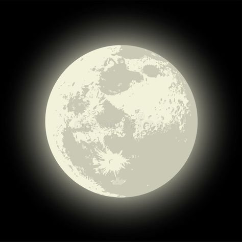 Vector Full Moon. Available EPS-10 vector format separated by groups for easy ed , #AFF, #EPS, #Moon, #Vector, #Full, #vector #ad Moon Illustration Vector, Moon Illust, Full Moon Drawing, Mooncore Aesthetic, Moon Template, Full Moon Illustration, Moon Vector Illustration, Full Moon Design, Environment Inspiration