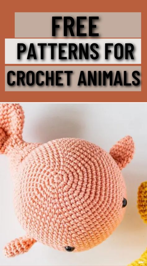 "Dive into the world of adorable crochet with our collection of Free Patterns for Crochet Animals. From cuddly bears to whimsical unicorns, these patterns offer a menagerie of charming creatures. Perfect for all skill levels, each pattern provides detailed instructions for creating your own crochet companions. Explore the joy of crafting and bring these delightful animals to life with our free and accessible crochet patterns." Amigurumi Patterns, Crochet Amigurumi Plushies Free Pattern, Crochet Toy Animals, Crochet Animals Free Patterns Chunky Yarn, Crochet Stuffed Animals Pattern Free, Crocheted Animal Patterns, Crochet Origami Animals Free Pattern, Easy No Sew Crochet Amigurumi, Free Crochet Stuffed Animal Patterns Easy