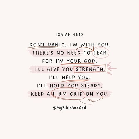 Strength Quotes God, Overcoming Fear Quotes, Verses About Fear, I Will Fear No Evil, Verses About Strength, Cute Bible Verses, Fear Quotes, Bible Verses About Strength, Bible Humor