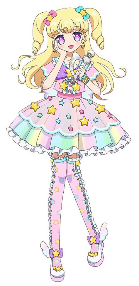 Yui Yumekawa | Anime - Idol Time PriPara | Birthday - August 18 Kawaii, Shugo Chara, All Things Cute, Manga Characters, Cartoon Art Styles, Magical Girl, Sailor Moon, Cartoon Art, Art Inspo