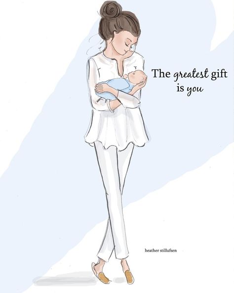 Heather 🌸 Stillufsen on Instagram: “The greatest gift...is you. 💙 We are celebrating moms all week in preparation for Mother’s Day... !!!💙 #heatherstillufsen #babyboy #babies…” Mother Daughter Quotes, Baby Boy Art, Art For Women, Heather Stillufsen, Pregnancy Art, Baby News, Mommy Quotes, Siluete Umane, Mom And Son