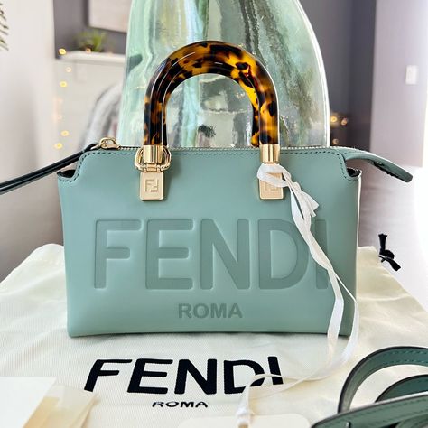 Nwt Comes With A Dust Bag And A Style/Authenticity Card. Comes With A Detachable Adjustable Leather Shoulder Strap. Two Top Handles Gold Hardware Size Mini Retail Price $1750 ++ Tax Fendi By The Way Mini, Vintage Fendi Bag, Fendi Tote Bag, Fendi By The Way, Fendi Pink, Fendi Purses, Fendi Mini, Luxury Bags Collection, Fendi Handbag