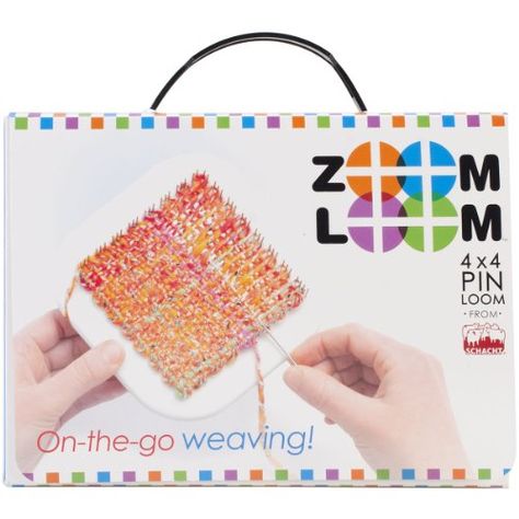 Amazon.com: Schacht Spindle Company Zoom Loom Pin Loom from Schacht, 4 by 4-Inch: Weaving Looms: Artwork Zoom Loom, Pin Loom, Needlework Shops, Crochet Supplies, Knitting Tools, Creative Arts And Crafts, Loom Weaving, Creative Hobbies, Arts And Crafts Supplies