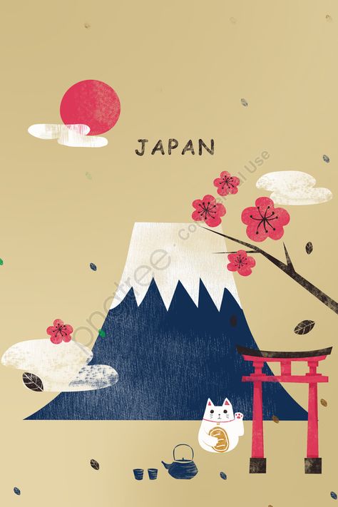 Japan Japanese Tourism Illustration illustration image Japan Tourism, Monte Fuji, Japan Illustration, Flyers Design, Japanese Screen, Chocolate Truffles Recipe Easy, Prosciutto Wrapped Asparagus, Rolled Sugar Cookies, Heart Healthy Dinner