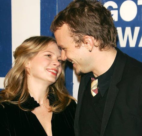 Michelle Williams And Heath Ledger, Heath Ledger Michelle Williams, Heath Ledger And Michelle Williams, Heath Ledger And Julia Stiles, Michelle Williams Heath Ledger, Heath Ledger Daughter, Couple Celebrity, Iconic Duos, Heath Legder