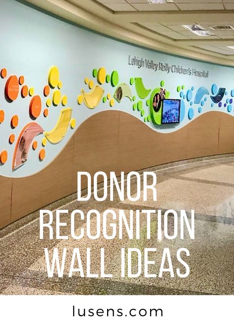 Donor Signs specializes in conceiving amazing donor wall ideas. #donorrecognitionwallidea #donorrecognitionwallexamples #donorwall #donorwallideas #donorwallexamples #donorrecognitionplaque #donorwallsystems #donorrecognitionwallexamples #donorwalldesign #digitaldonorwall #howtolistnamesonadonorwall Donor Walls Ideas, Donor Recognition Wall Ideas, Donor Wall Design Ideas, Recognition Wall Ideas, Donor Wall Ideas, Donor Tree, Donor Wall Design, Donor Signage, Donor Plaques