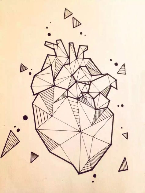 Sketch For Tattoo, Stylo Art, Easy Pencil Drawings, 심플한 그림, Geometric Drawing, Pencil Drawings Easy, Pencil Art Drawings, Book Art Drawings, Pen Art