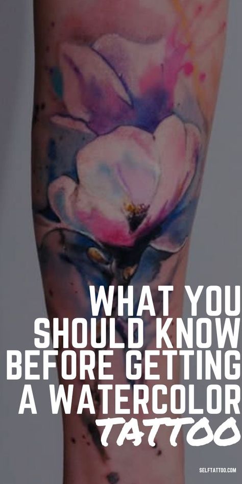What You Should Know Before Getting A Watercolor Tattoo | Tattoo Designs - Are you thinking about getting a vibrant watercolor tattoo? Watercolor tattoos have become popular over the last few years for obvious reasons. Click here to discover more about the different styles of watercolor tattoos and the meaning behind popular designs. Self Tattoo | Watercolor Tattoo | Body Art | Tattoo Ideas | Colorful Tattoos for Women | Color Tattoo | Tattoo Ideas Female | Tattoo Ideas for Men Aged Watercolor Tattoo, Watercolor Arm Tattoos For Women, Shoulder Arm Sleeve Tattoos For Women, Watercolor Half Sleeve Tattoo For Women, Watercolor Tattoo Cover Up Ideas, Full Leg Tattoo Female Color, Watercolor Botanical Tattoo, Watercolor Tattoo Filler, Only Color Tattoo