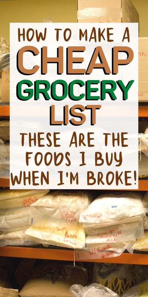 Cheap Meals To Feed A Crowd Budget, Cheapest Dinner Recipes, Cheapest Foods To Make, Food Staples Grocery Lists, Grocery Store Dinner Quick, Homemade Food To Save Money, Food To Make Instead Of Buying, Foods That Stretch Groceries Budget, Basic Foods To Have At Home