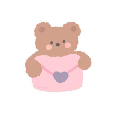 Bear App, 강아지 그림, Cute App, K Wallpaper, Cute Pastel Wallpaper, Seni Origami, Png Icons, Dibujos Cute, Bear Wallpaper